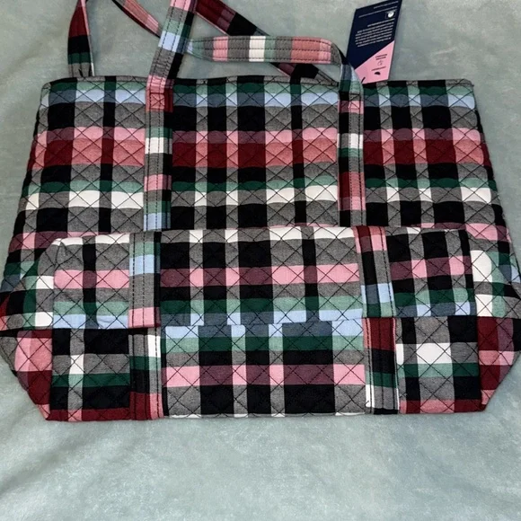 Vera Bradley Vera Tote Ribbons Plaid - Picture 12 of 15